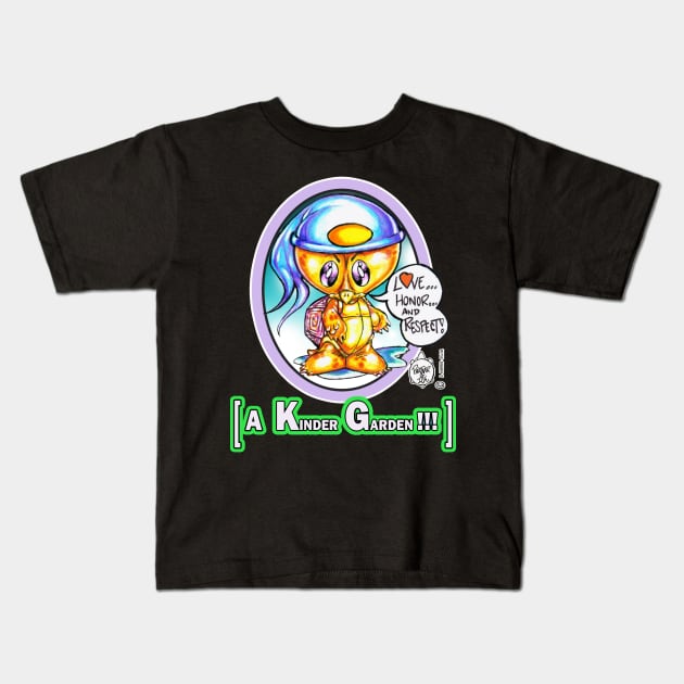 AKG - TORTOISE Kids T-Shirt by DHARRIS68